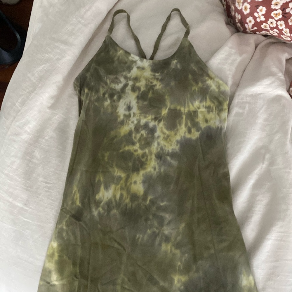 Tie dye mini traveler dress